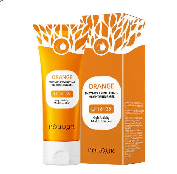 Orange Enzyme Exploiting Gel, Brightening skin
