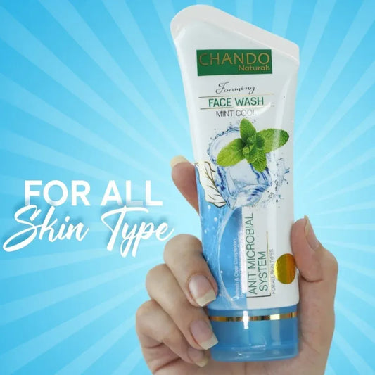 CHANDO Naturals Foaming Face Wash Mint Cool