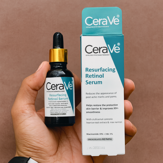 Cerave Resurfacing Retinol Serum 30ml – Gentle Face Serum For Smoother Skin