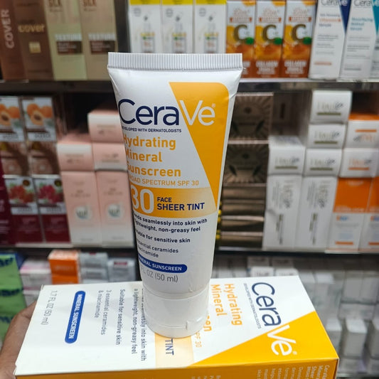 CeraVe Hydrating Mineral Sunscreen