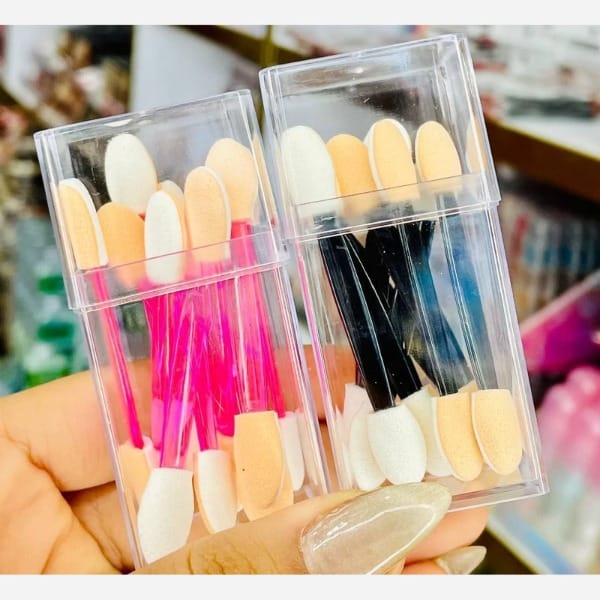 10 Pcs Eyeshadow Blending Brushes Set Abs Plastic Makeup Brushes