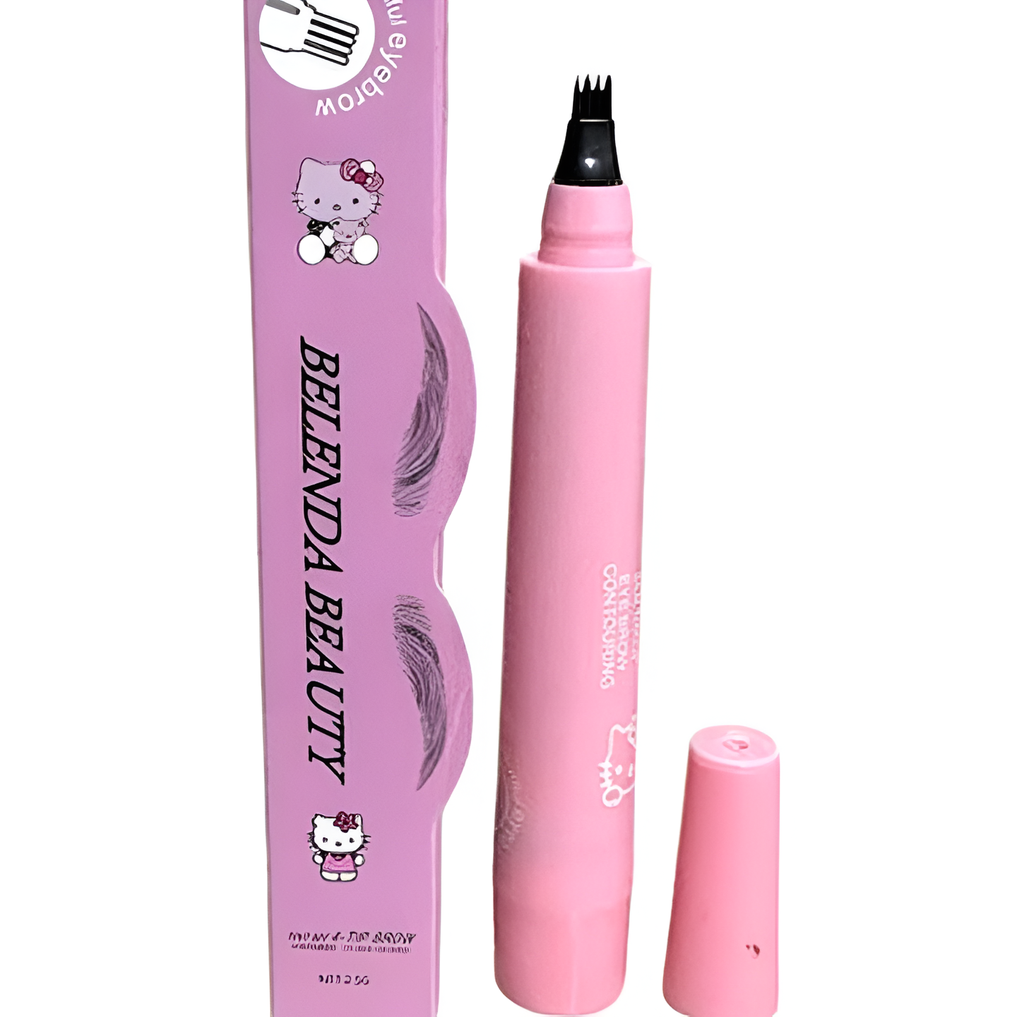 Belenda Beauty 4 Tip Waterproof Eyebrow Pen Liquid Brow