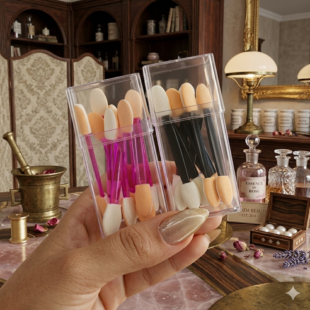 10 Pcs Eyeshadow Blending Brushes Set Abs Plastic Makeup Brushes