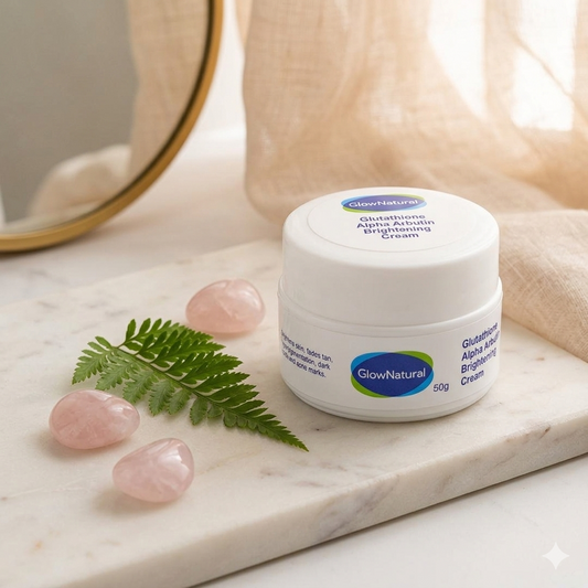 Glow Natural Glutathione and Alpha Arbutin Skin Brightening Cream