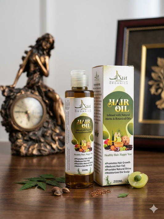 Alif Organics Natural Hair Oil